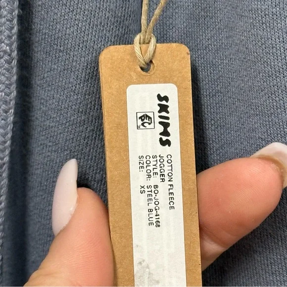 SKIMS Light Blue Women's Joggers - Picture 2 of 3